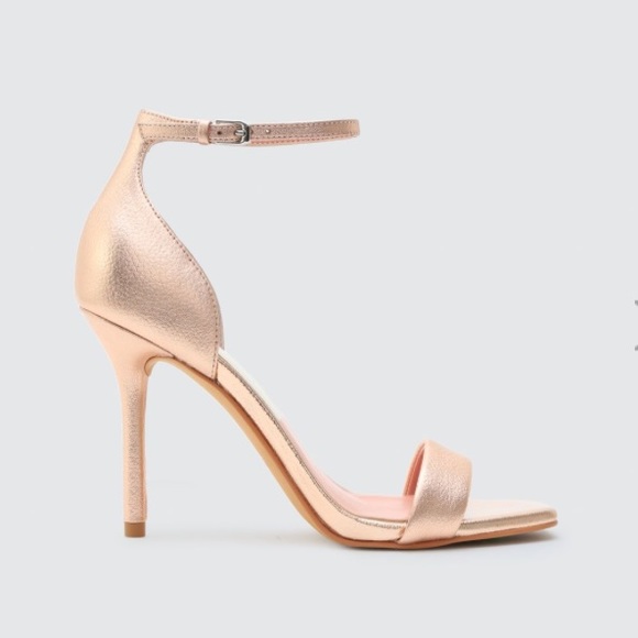 Dolce Vita Halo Rose Gold Stiletto Sandals - Picture 5 of 5